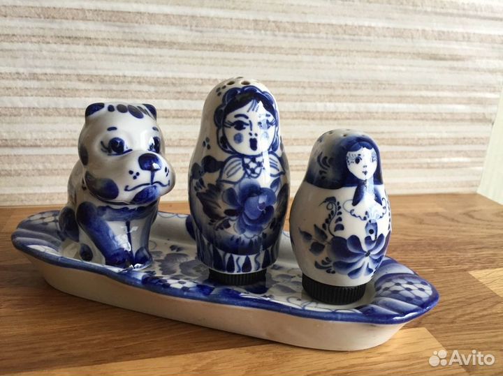 Гжель Шкатулки Фигурки Конфетницы посуда