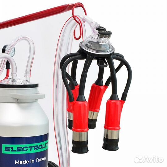 Доильный аппарат сухой тип Electrolitе 30.4 Турция