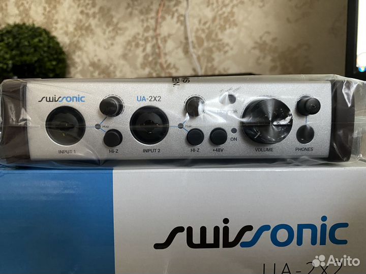 Внешняя звуковая карта Swissonic UA-2x2