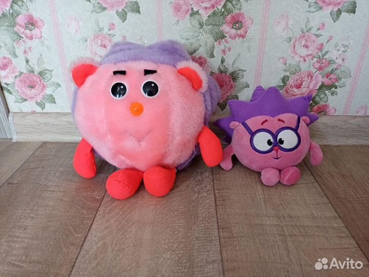 Мягкие игрушки Смешарики, angry birds