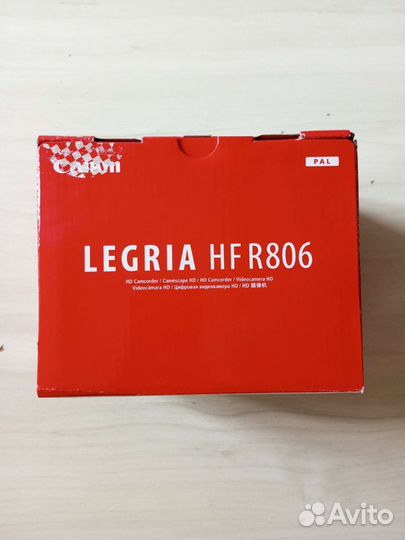 Камера Canon Legria HF R806