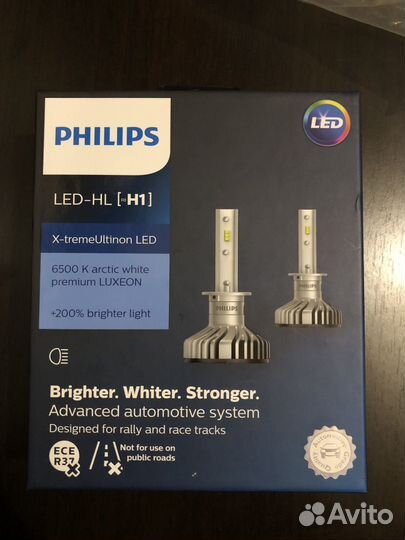 Светодиодные лампы philips LED hb3/4