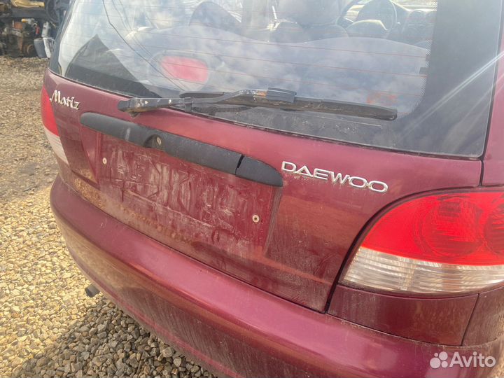 Daewoo matiz крышка багажника