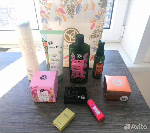 Косметика пакетом (Yves Rocher, Корея