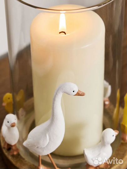 Подсвечник с гусями Next