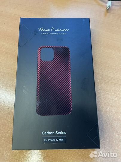 Карбоновый Чехол Annet Mancini iPhone 12 Mini
