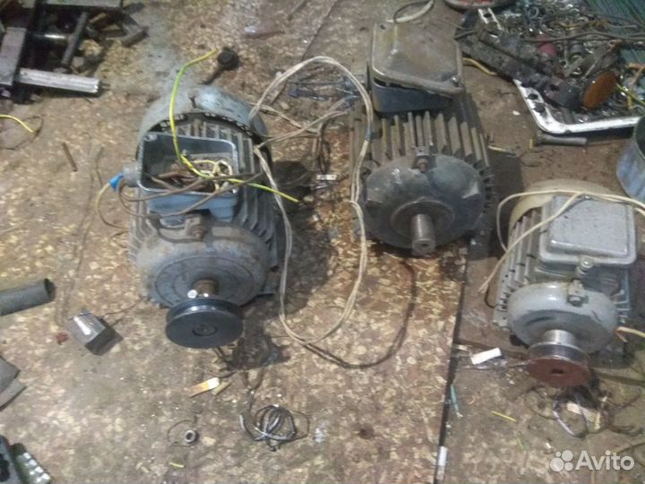 Электро двигатель 0.72; 1.5; 1.5; 2.5; 5.7; 7.5кв