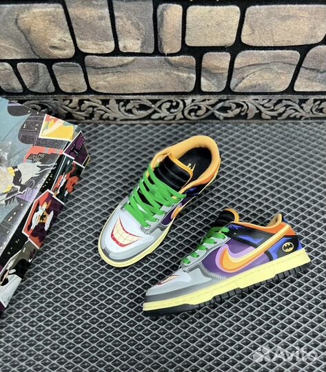 Кроссовки Dunk Low SB Pro QS Batman/Joker