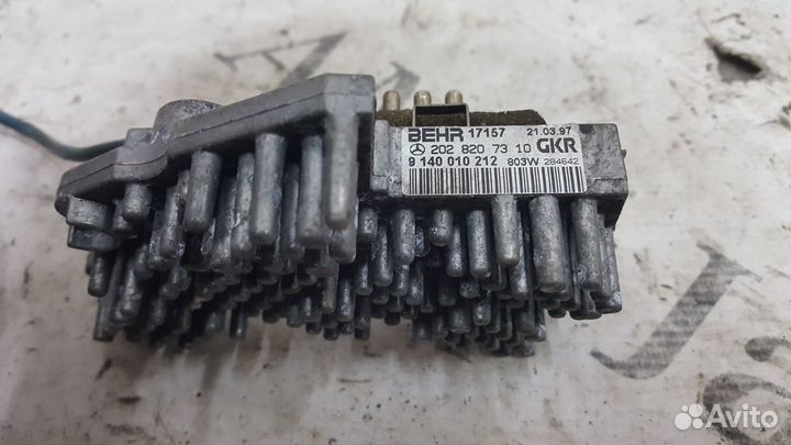 Мотор печки в сборе на Mercedes-Benz R170