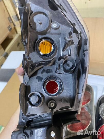 Задние фонари на mitsubishi lancer 10