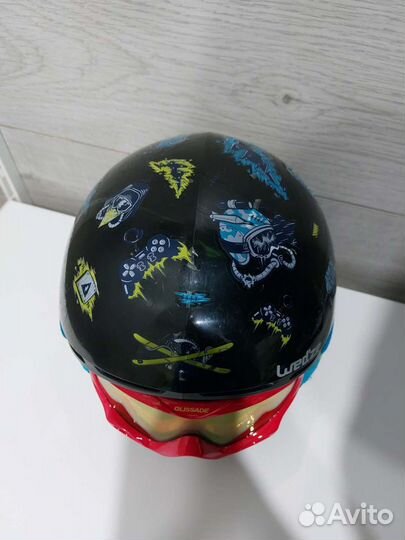 Шлем для малыша, маска, балаклава и чехол