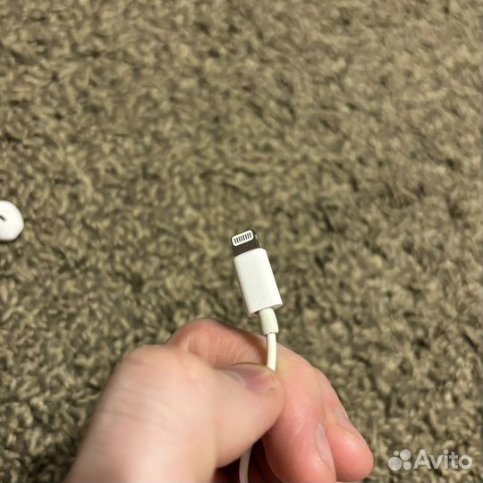 Наушники apple проводные lightning