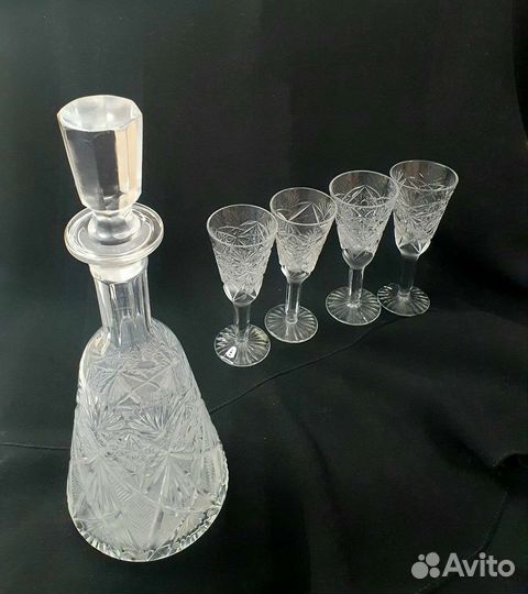 Графин хрустальный СССР