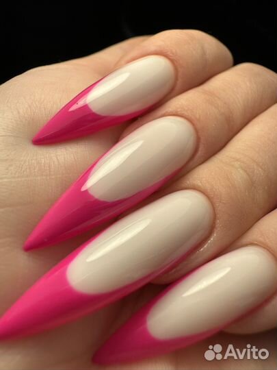 Маникюр наращивание