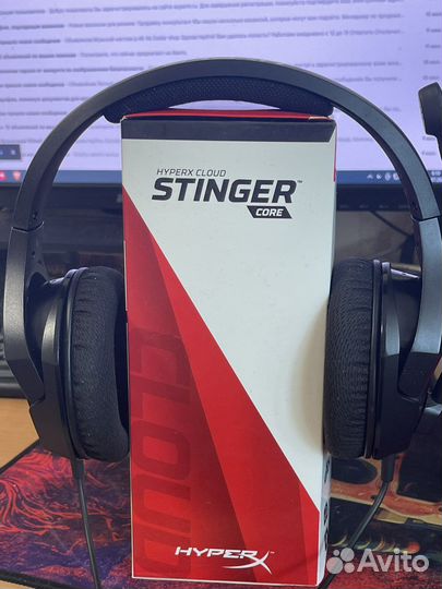 Наушники hyperx cloud stinger