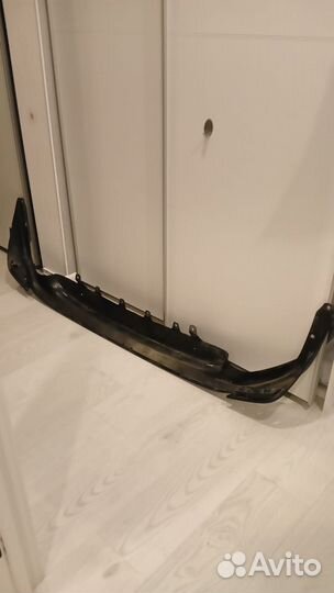 Юбка заднего бампера Toyota Camry 8 XV70