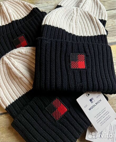 Шапка Woolrich из Европы Оригинал Made in Italy