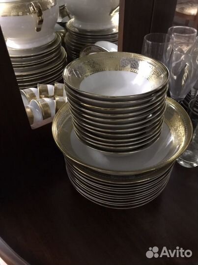 Набор посуды / сервиз столовый/ чайный сервиз