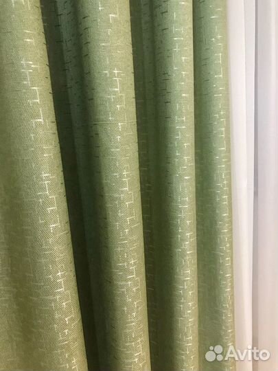 Шторы новые блэкаут лен