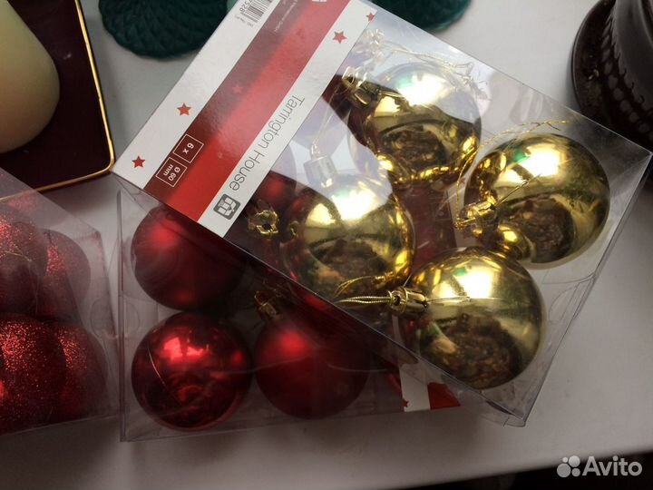 Новогодний набор шаров