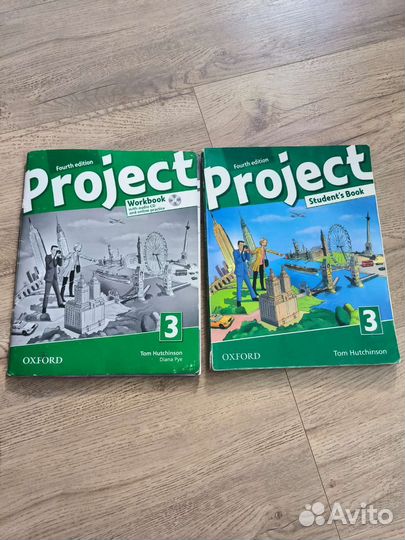 Учебник и рабочая тетрадь по английскому Project 3