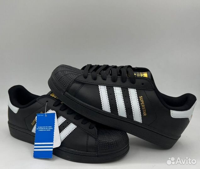 Кеды Adidas superstar black