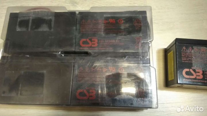 Аккумулятор для ибп CSB HR1234W F2 (12V / 9Ah)