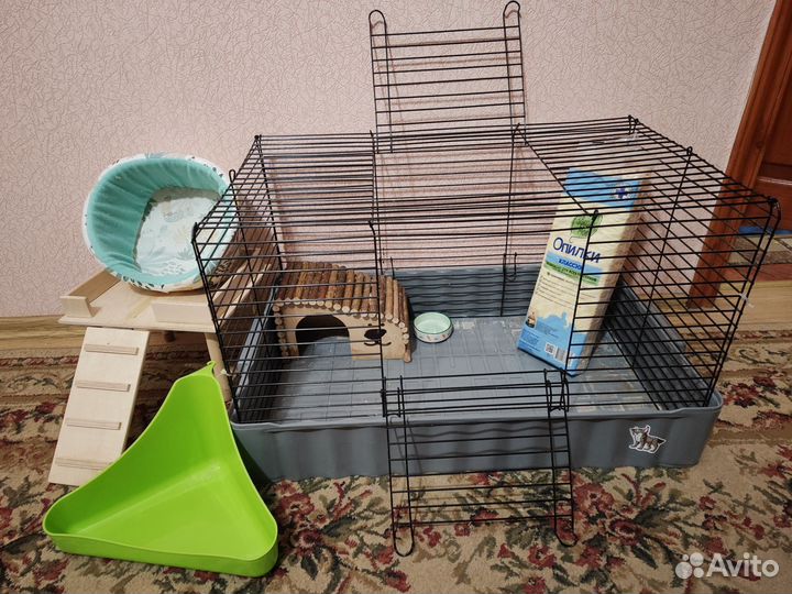Клетка для грызунов (кролики, морские свинки) бу