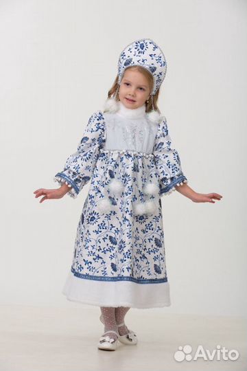 Костюм снегурочки для девочки