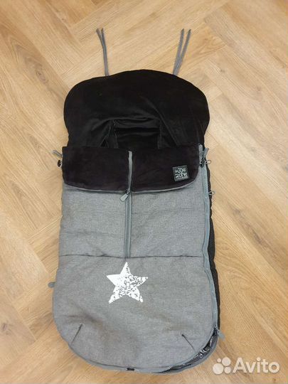 Зимний конверт в коляску до 3 лет