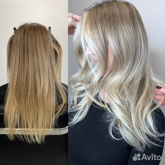 Сложное окрашивание волос