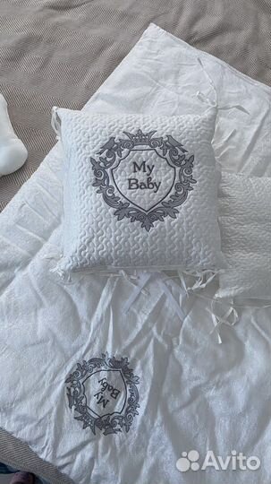 Бортики в кроватку новые