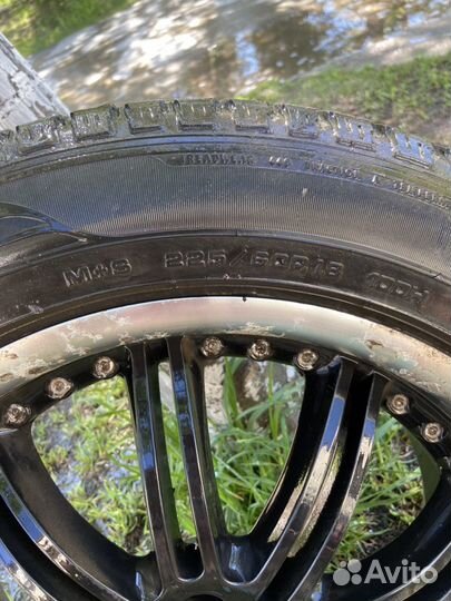 Диски литые с летней резиной