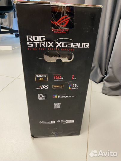 Монитор asus 32 ROG Strix XG32UQ