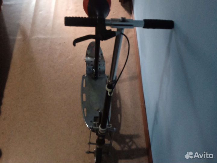 Самокат детский бу не электрический с сиденьем