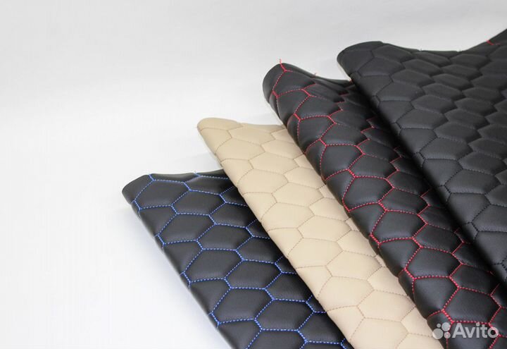 Стеганая экокожа - декоративный материал