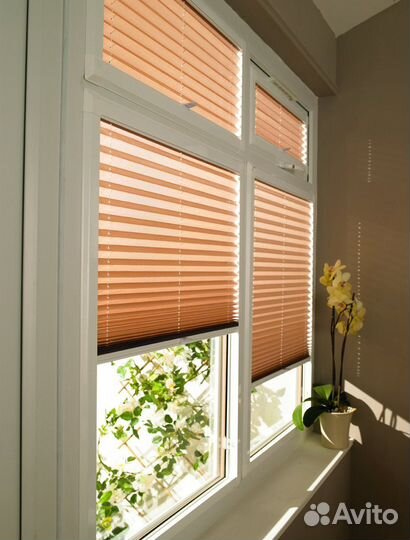 Шторы плиссе