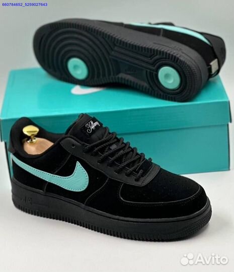 Кроссовки Nike Air Force 1 Low Tiffany (Арт.74022)