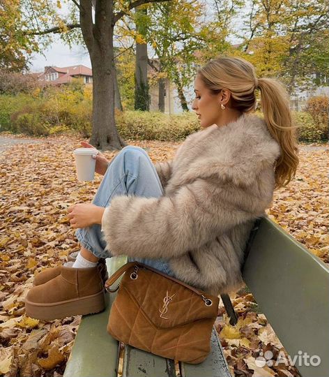 Искусственная шуба zara бежевая