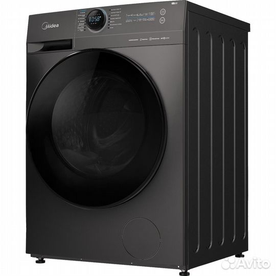 Стиральная машина midea mf200w90wbs/s-ru черный