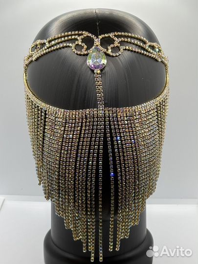 Бурга маска на лицо украшение на лицо