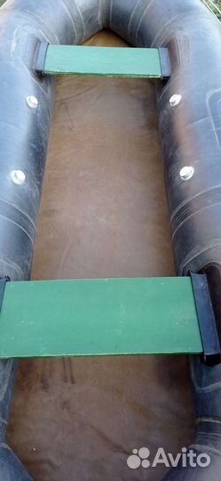 Лодка надувная резиновая двухместная