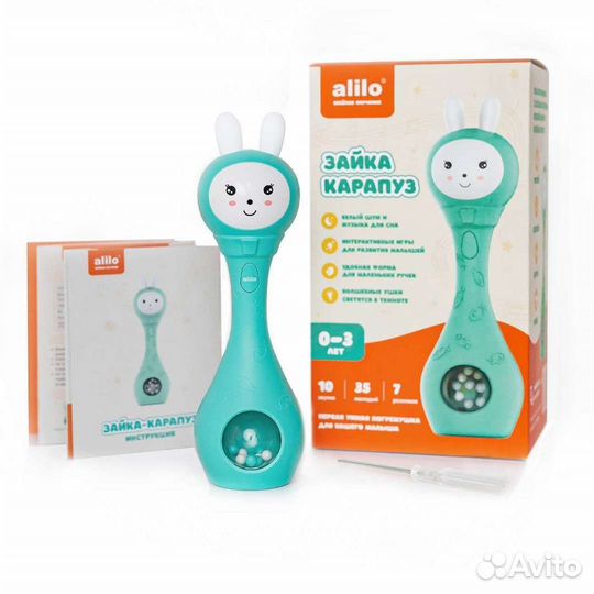 Умный зайка alilo оригинал новый в упаковке