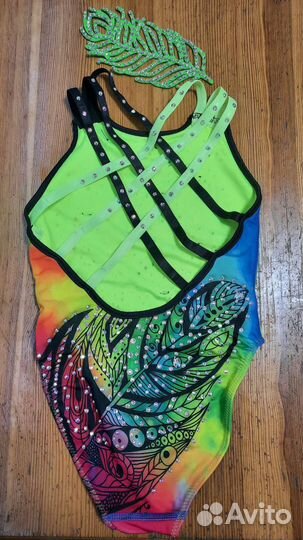 Купальник для синхр. плавания + подарок 2 шапочки