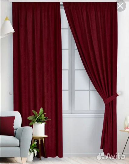 Шторы канвас новые