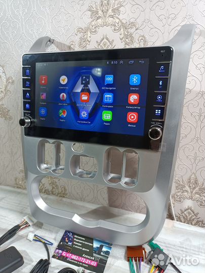 Магнитола Renault Logan Sandero Largus андроид