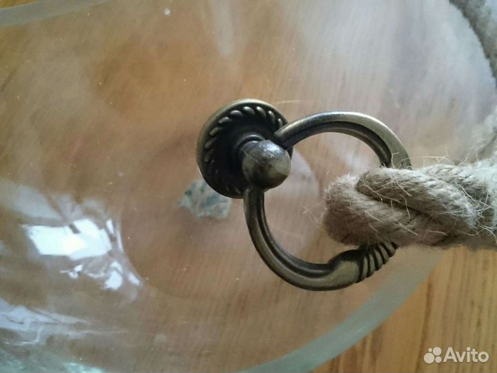 Стеклянный шар ёмкость минисад аквариум