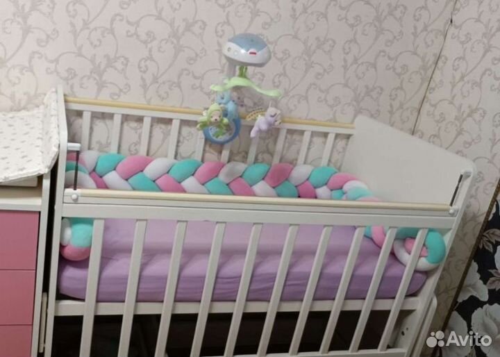 Бортик косичка