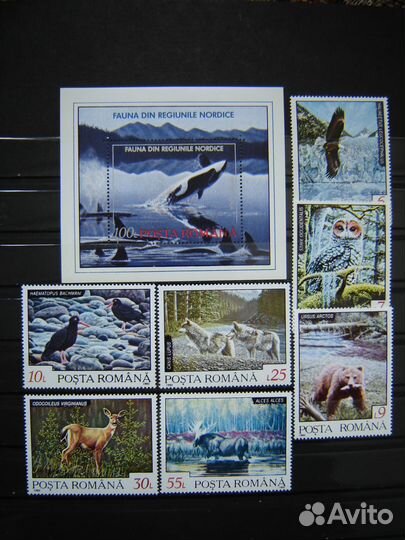 Фауна на зарубежных марках