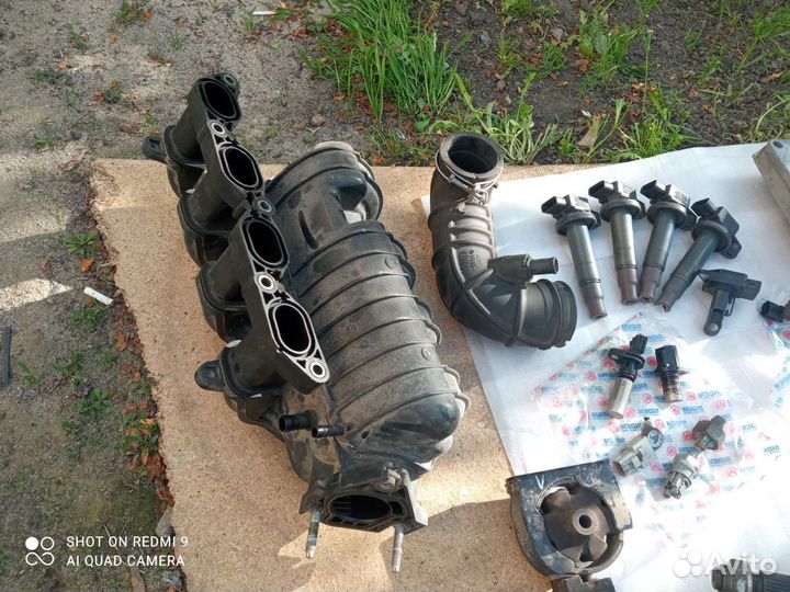 Впускной коллектор,привода, АКПП, Тойота Королла